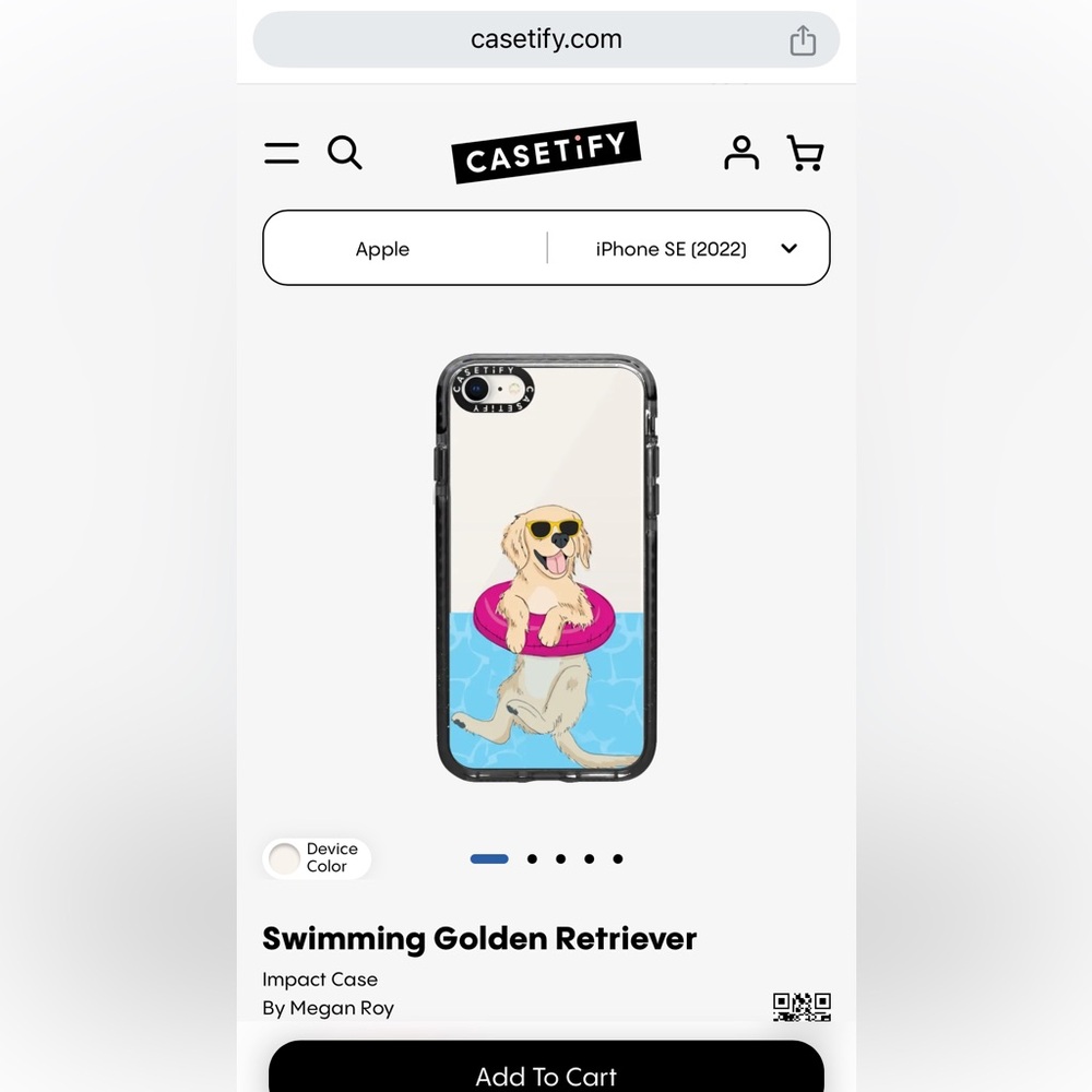 CASETiFY case iPhone SE 2022